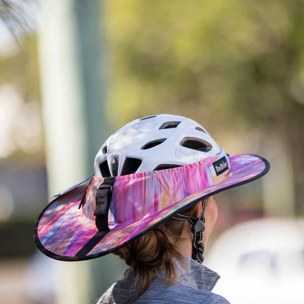Bicycle helmet sun hat hotsell