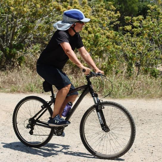 Hat for online biking